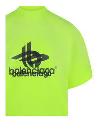 Balenciaga Balenciaga Mens Layered Sports Logo T-Shirt
