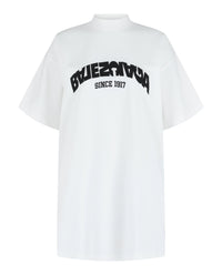 Balenciaga Balenciaga Womens Backflip Oversized T-Shirt