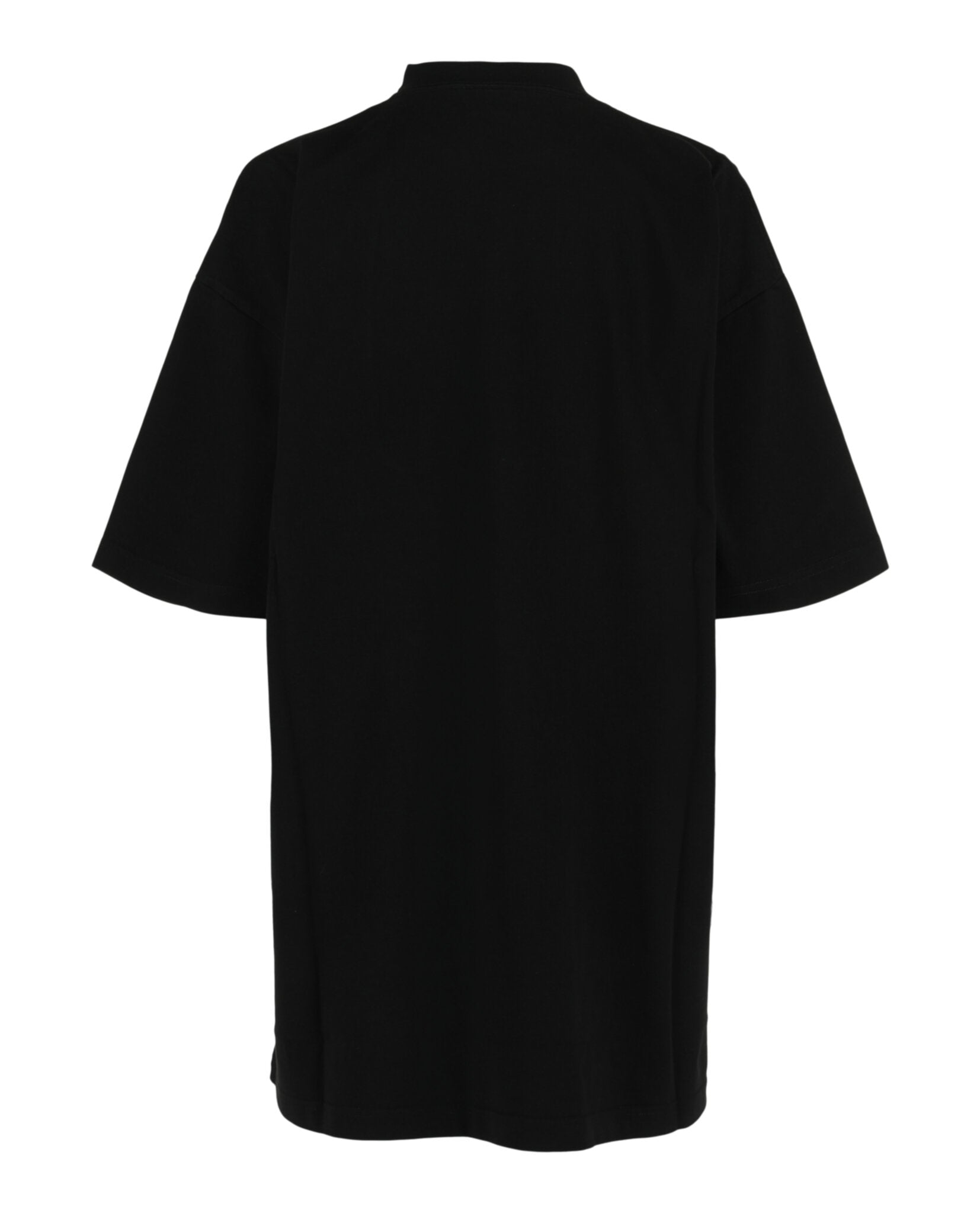 Balenciaga Balenciaga Womens Oversized Back Flip Logo T-Shirt Dress