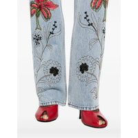 Valentino Valentino Blue Denim - Straight-Leg Jeans Women