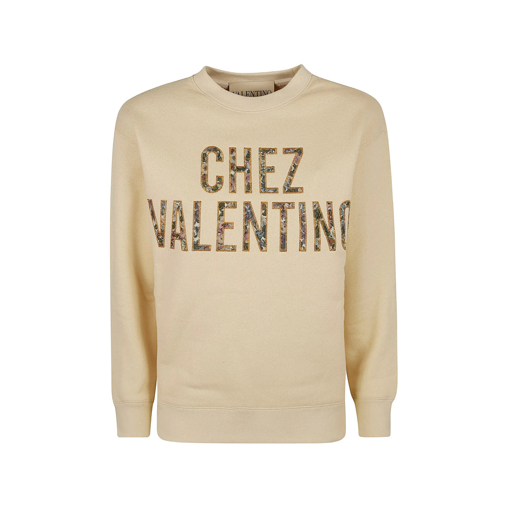 Valentino Valentino Neutrals Tops - Sweatshirts Women