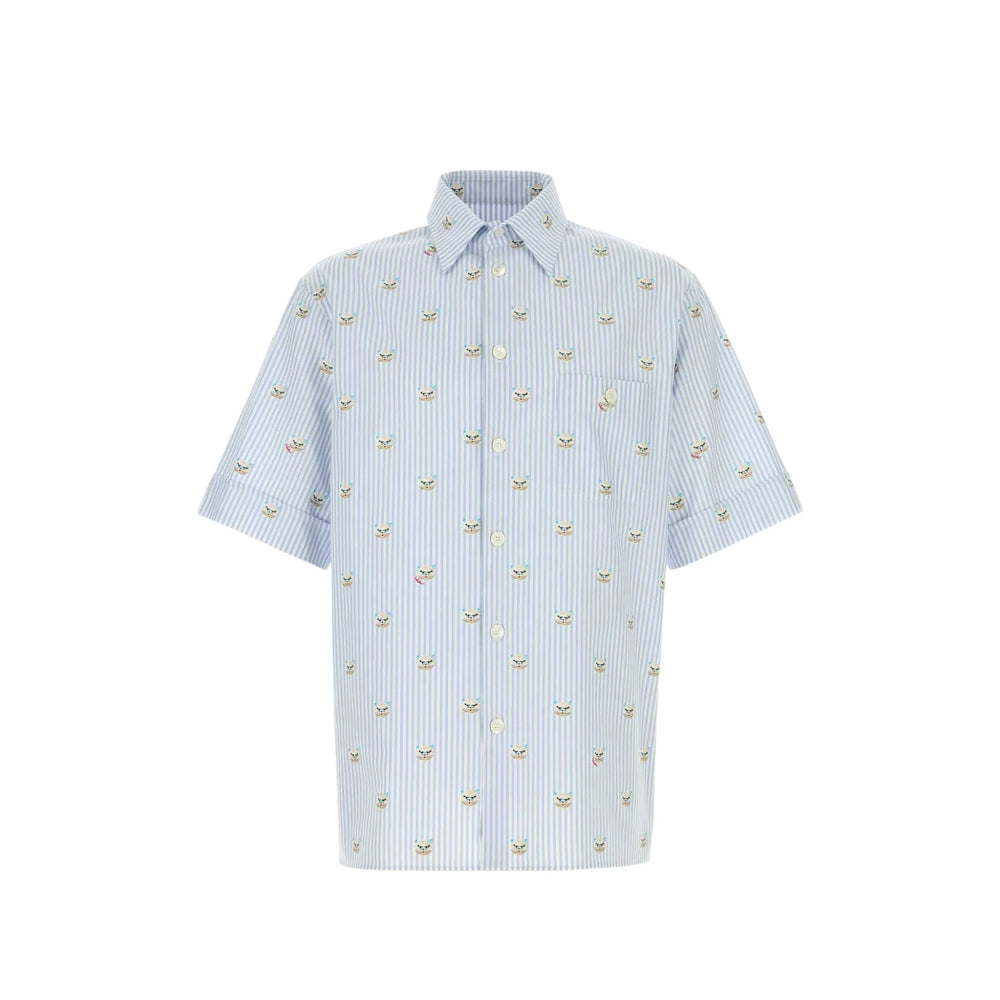 Valentino Valentino Blue Shirts Men