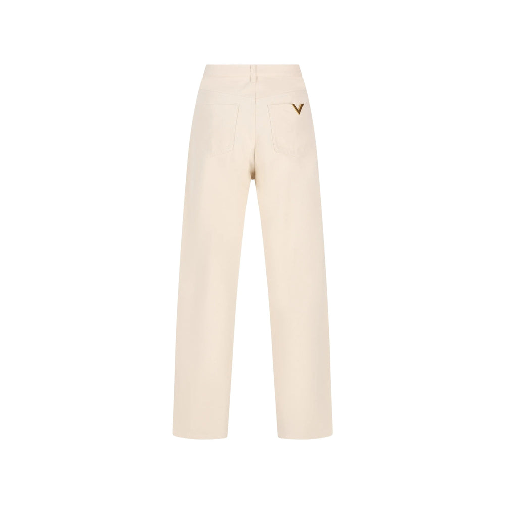 Valentino Valentino Neutrals Denim - Regular & Straight-Leg Jeans Men