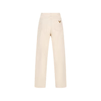 Valentino Valentino Neutrals Denim - Regular & Straight-Leg Jeans Men
