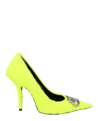 Balenciaga Womens Square Knife BB Pumps