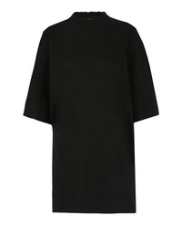 Balenciaga Womens Crewneck Distressed T-Shirt