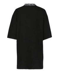 Balenciaga Womens Crewneck Distressed T-Shirt