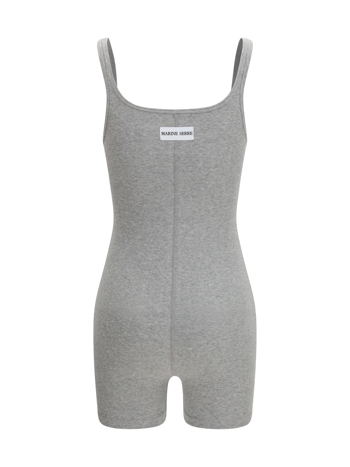 MARINE SERRE Marine Serre Women Moon Logo Ribbed Jersey Short Catsuit