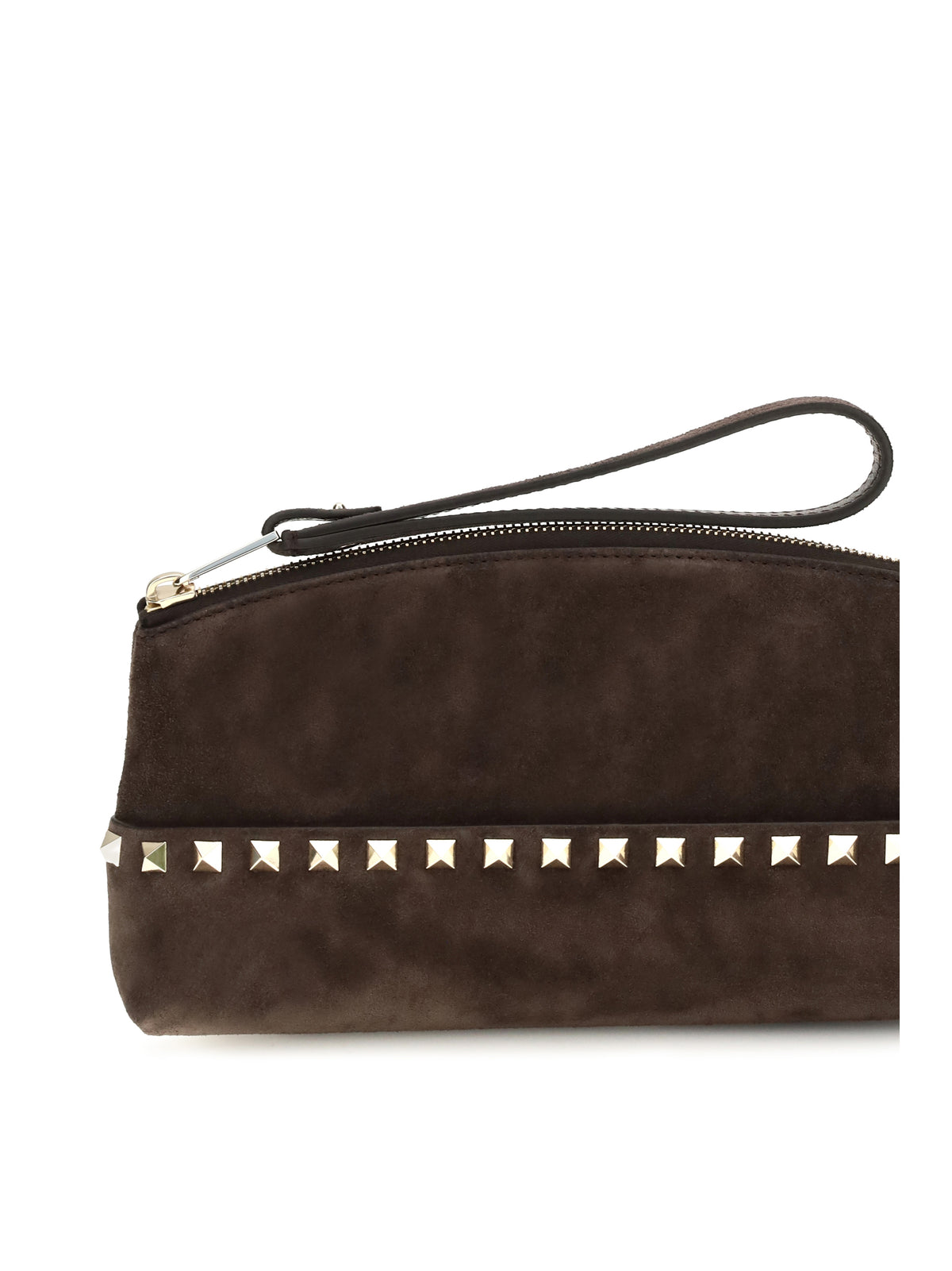Valentino Garavani Women Rockstud Suede Pouch