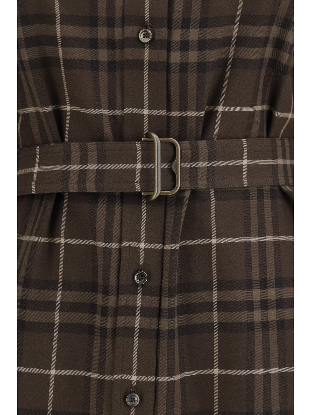 BURBERRY Burberry Women Check Cotton Shirt Dress