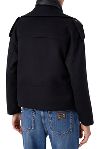 Moorer Moorer Viana-Cwx Biker Jacket Nero