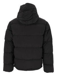 Stone Island Stone Island Men Hooded Down Jacket In Nylon Metal Fabric