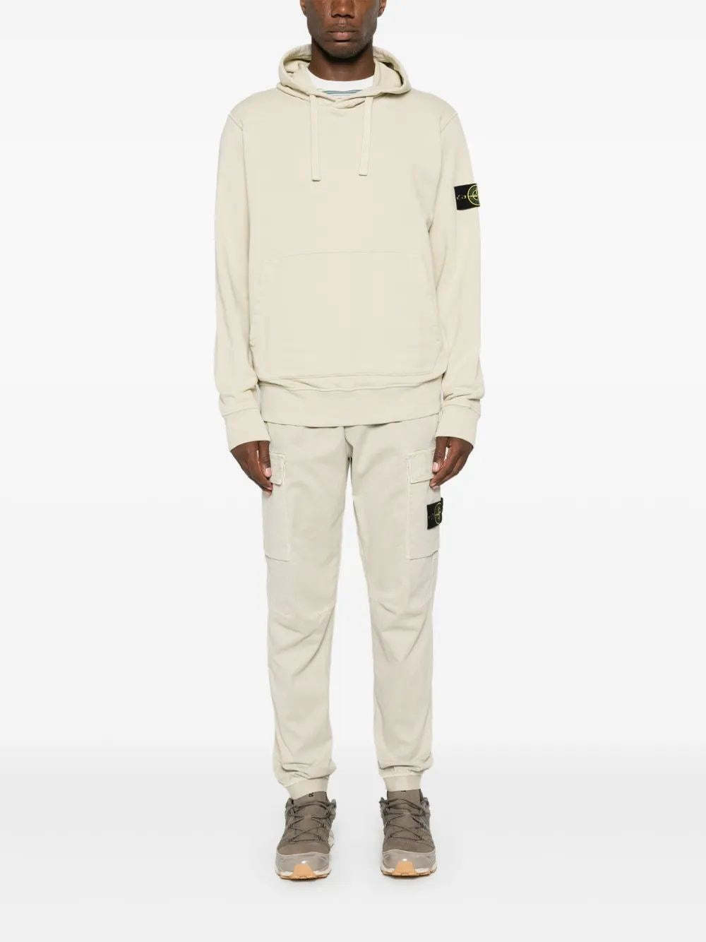 Stone Island Men Cargo Pants In Organic Cotton