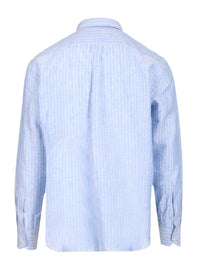 Etro Men Striped Linen Shirt