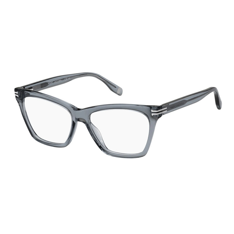 Marc Jacobs Eyeglasses Cat Eye Full Rim, Transparent Blue Frame and Clear Demo Lens Lens MJ10390PJP00