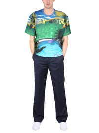 Etro Men California Print T-Shirt