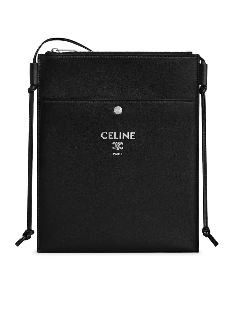 Celine Men Sharp Pouch Take Away In Smooth Lambskin