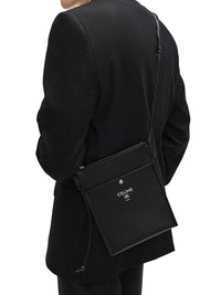 Celine Men Sharp Pouch Take Away In Smooth Lambskin