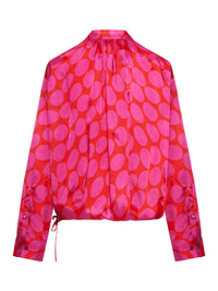Dries Van Noten Women Maxi Polka Dot Print Blouse