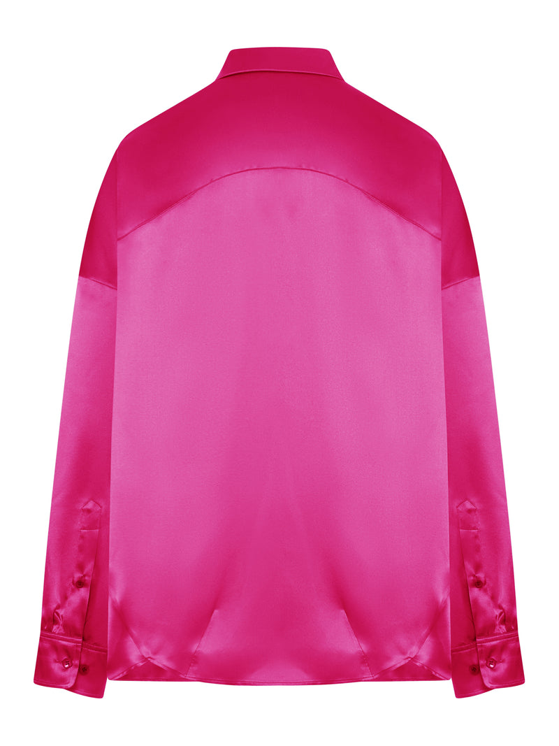 Dries Van Noten Women Satin-Effect Silk Shirt