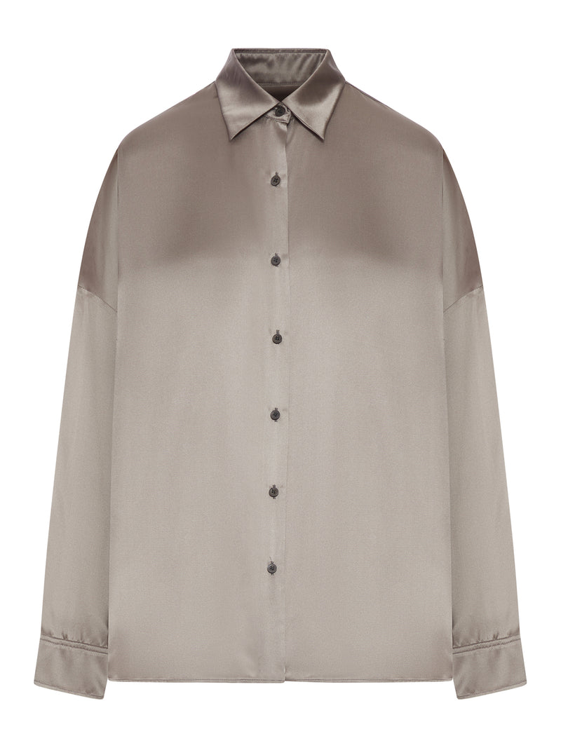 Dries Van Noten Dries Van Noten Women Satin-Effect Silk Shirt
