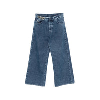 Diesel Diesel Blue Denim - Wide-Leg Jeans Women
