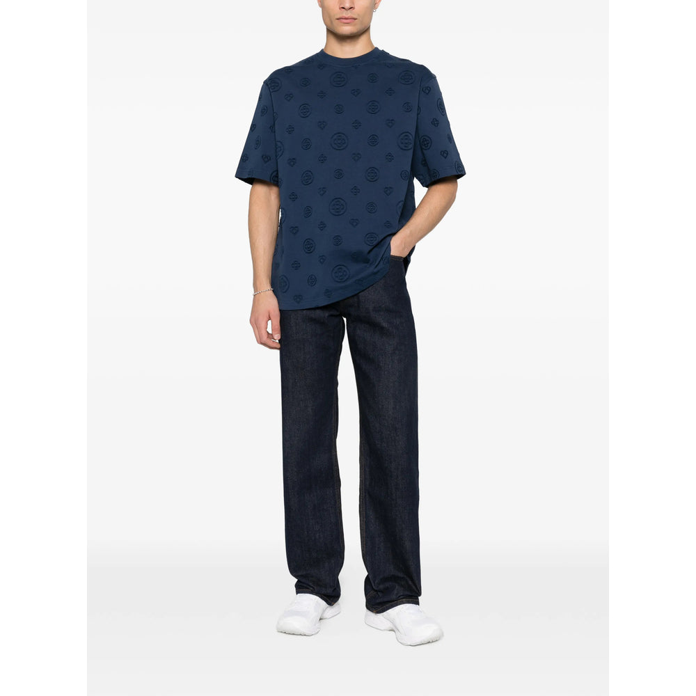 Casablanca Blue T-Shirts & Vests - T-Shirts Men