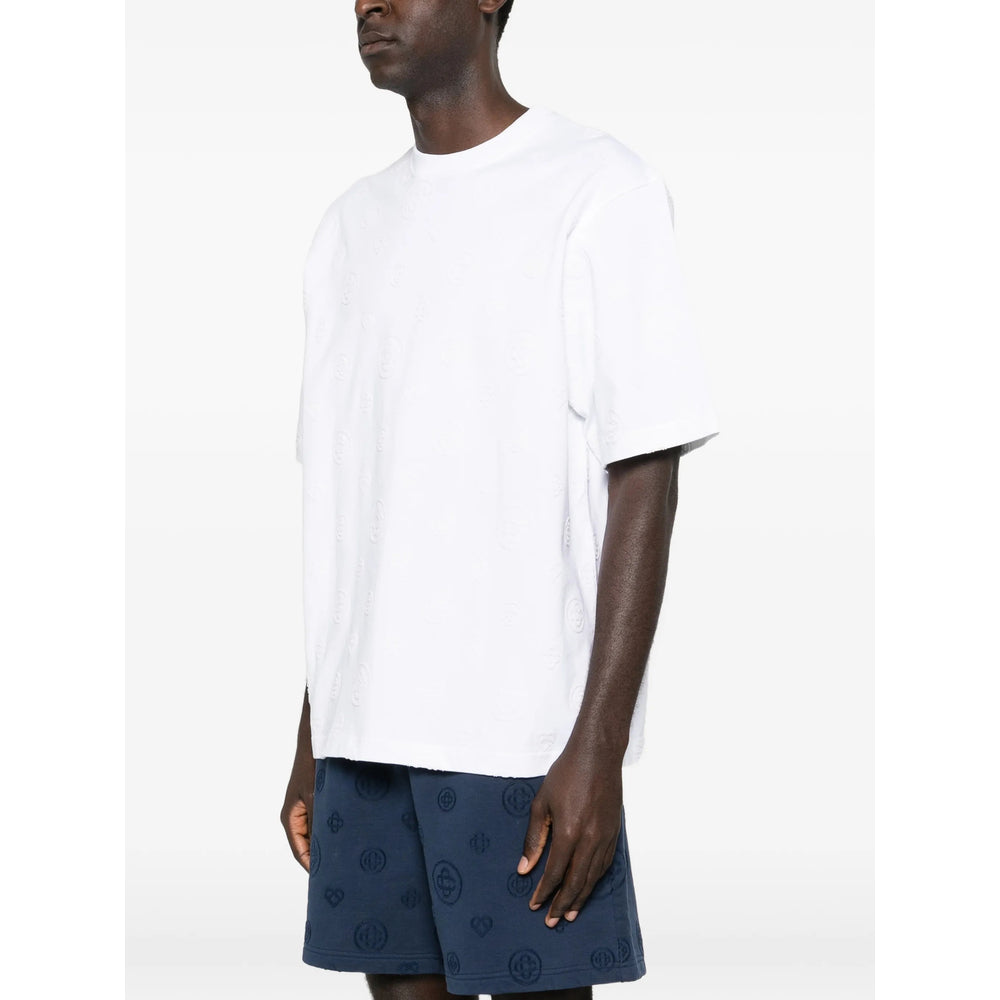 Casablanca Casablanca White T-Shirts & Vests - T-Shirts Men