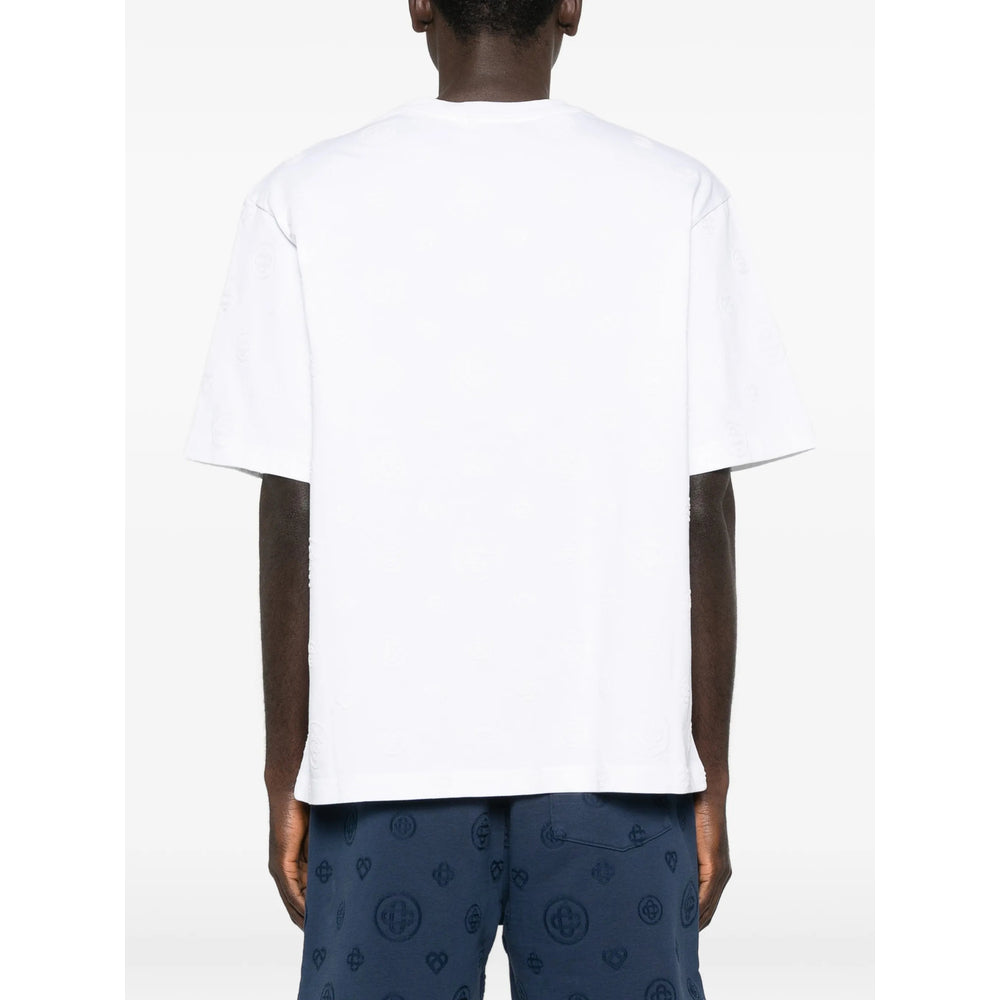 Casablanca Casablanca White T-Shirts & Vests - T-Shirts Men