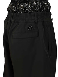 Moncler Genius Men Shorts With Moncler X A$Ap Rocky Logo Print