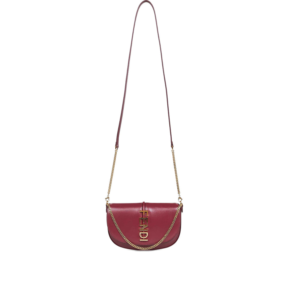 Fendi Red Satchels & Cross Body Bags Women