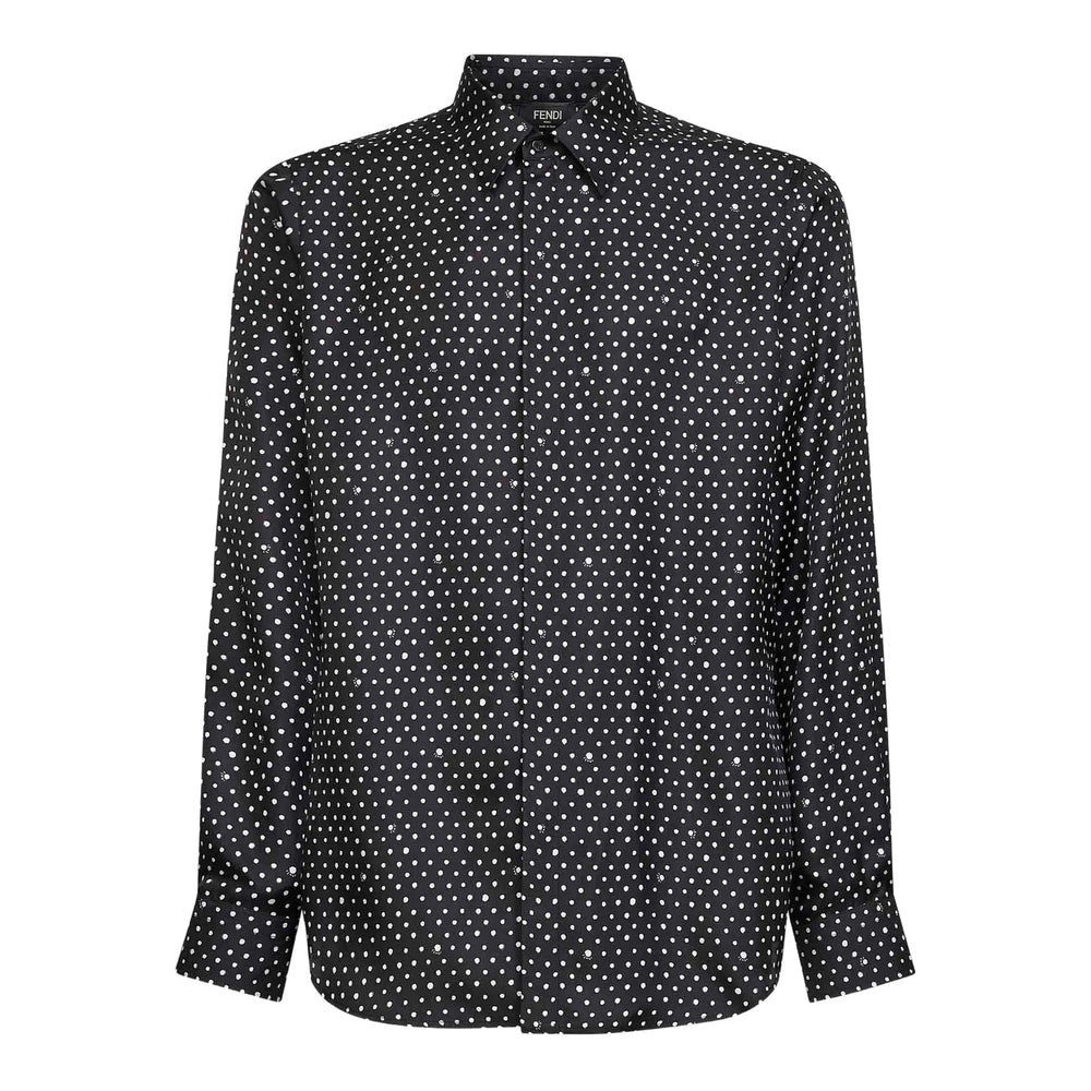 Fendi Fendi Black Shirts Men