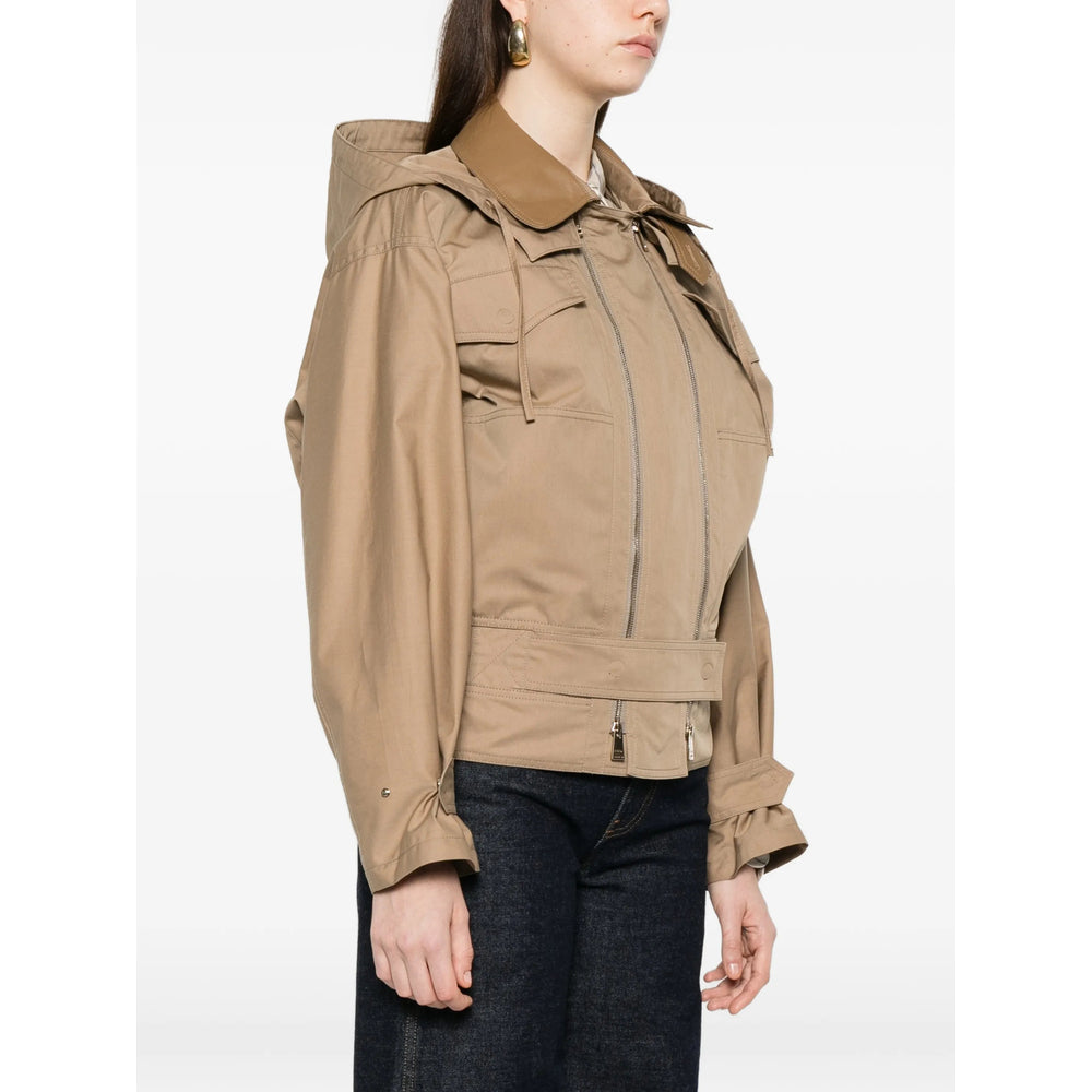 Fendi Neutrals Jackets - Bomber Jackets Women