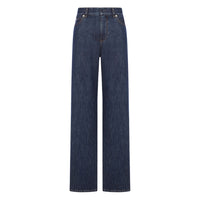 Fendi Fendi Blue Denim - Wide-Leg Jeans Women