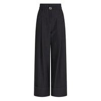 Fendi Black Trousers - Tailored Trousers Women