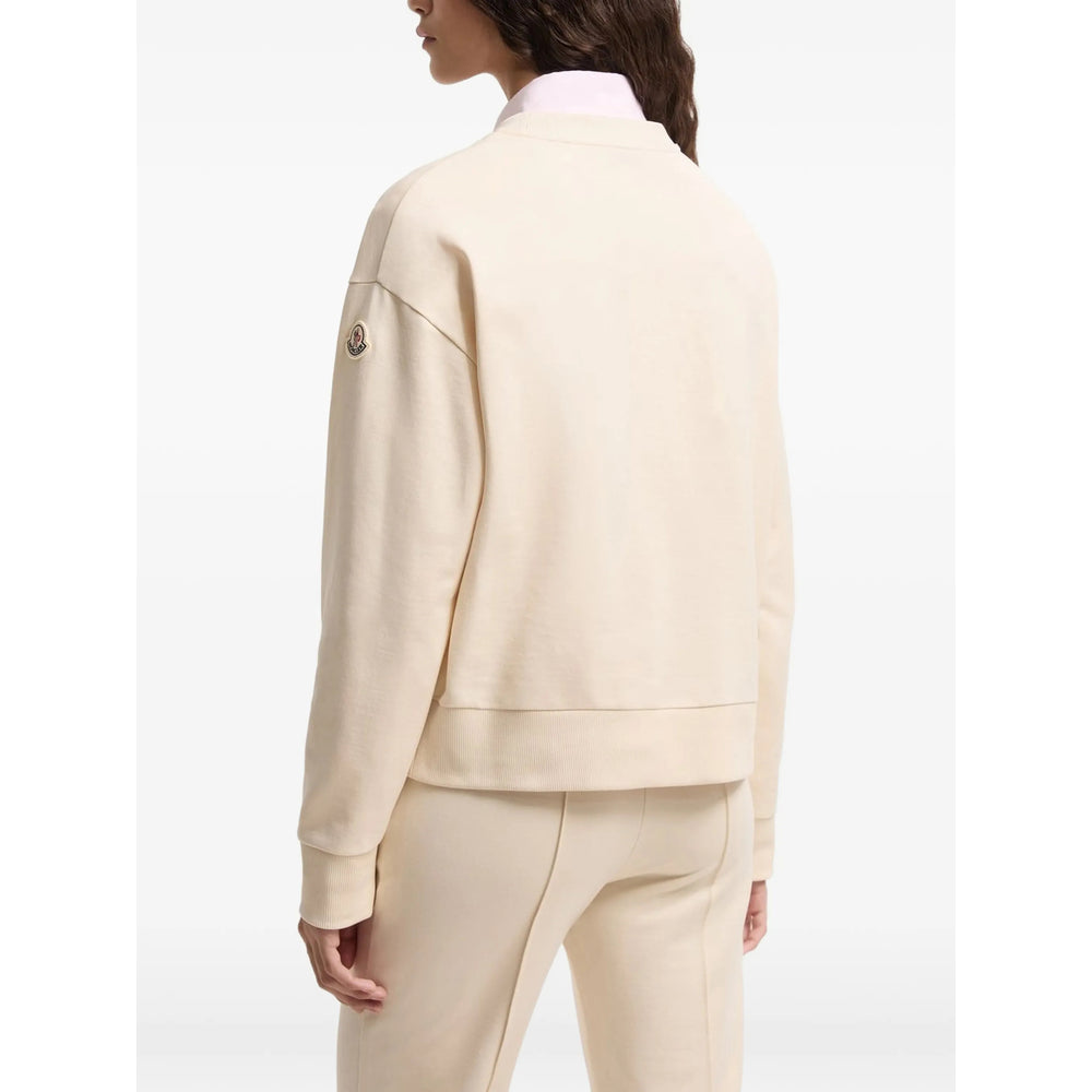 Moncler Moncler Neutrals Tops - Sweatshirts Women