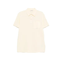 Moncler Yellow Polo Shirts Men