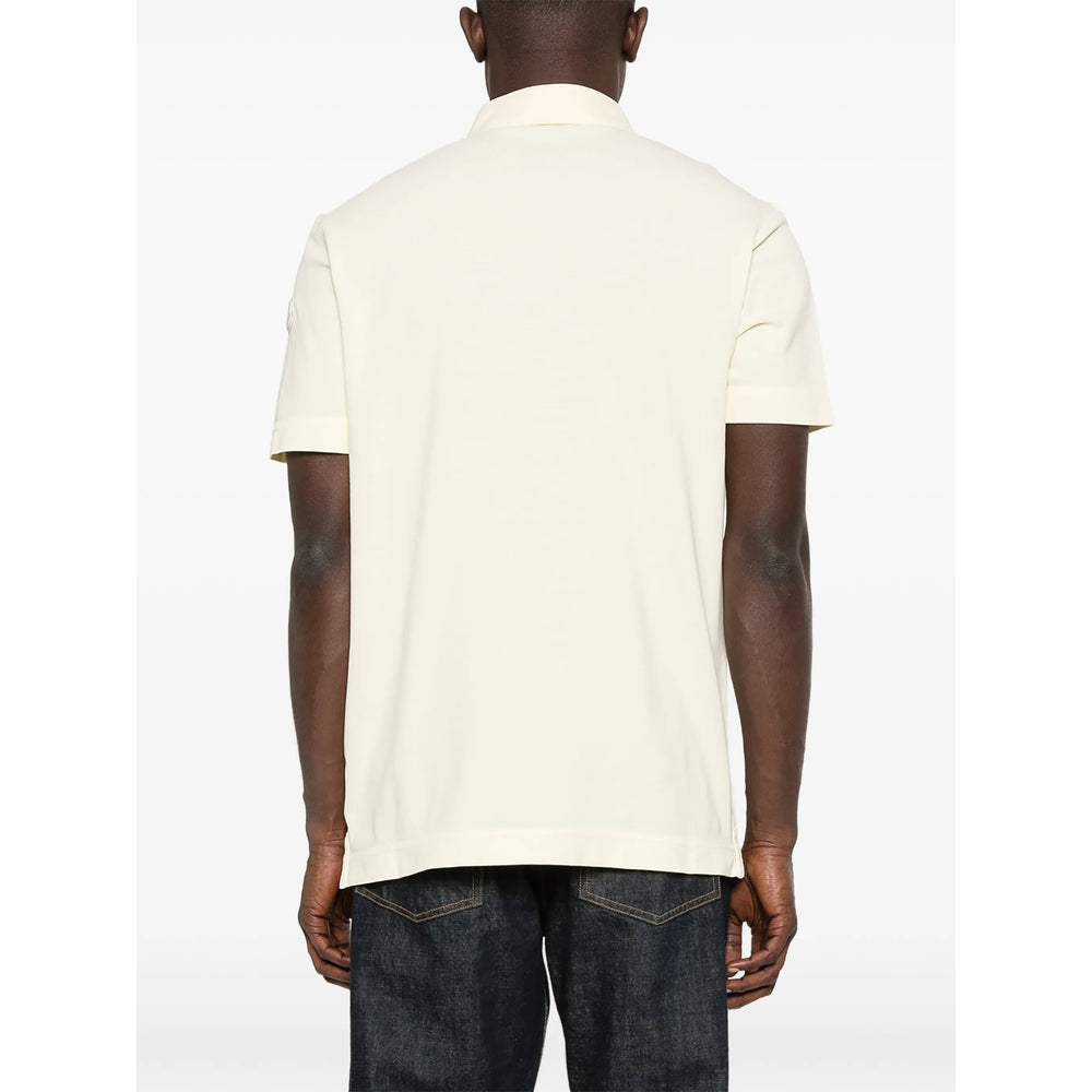 Moncler Yellow Polo Shirts Men