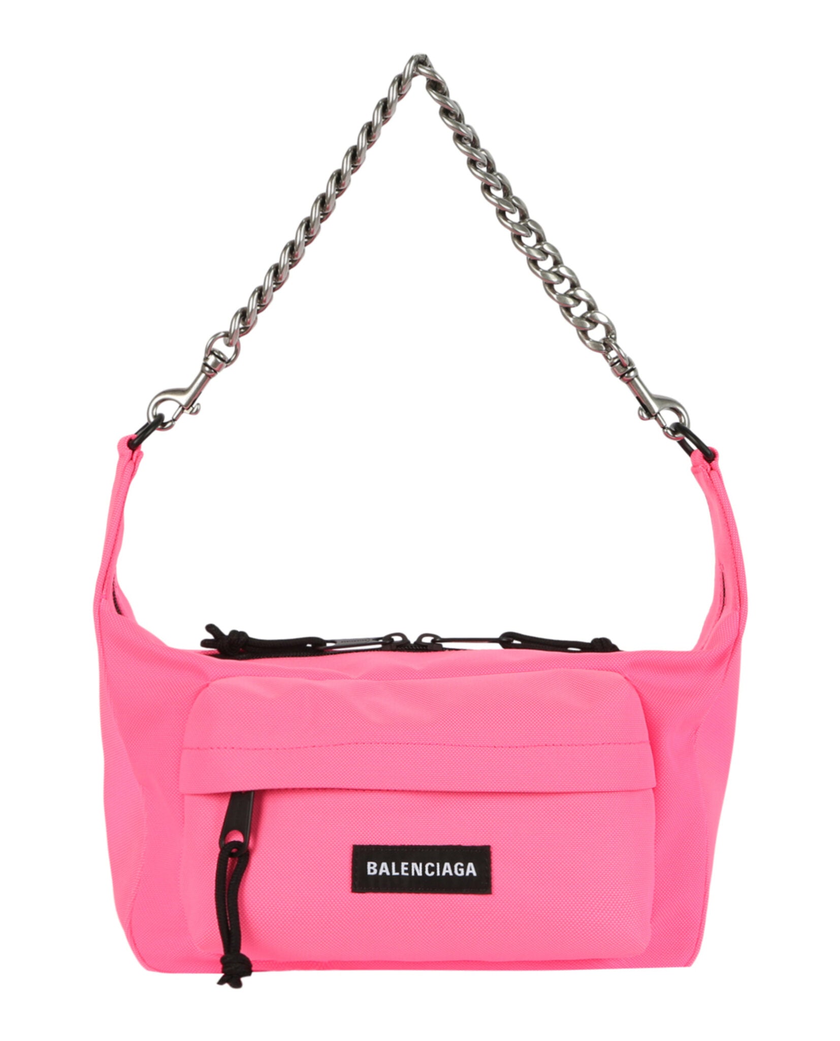 Balenciaga Balenciaga Womens Chain-Link Raver Bag