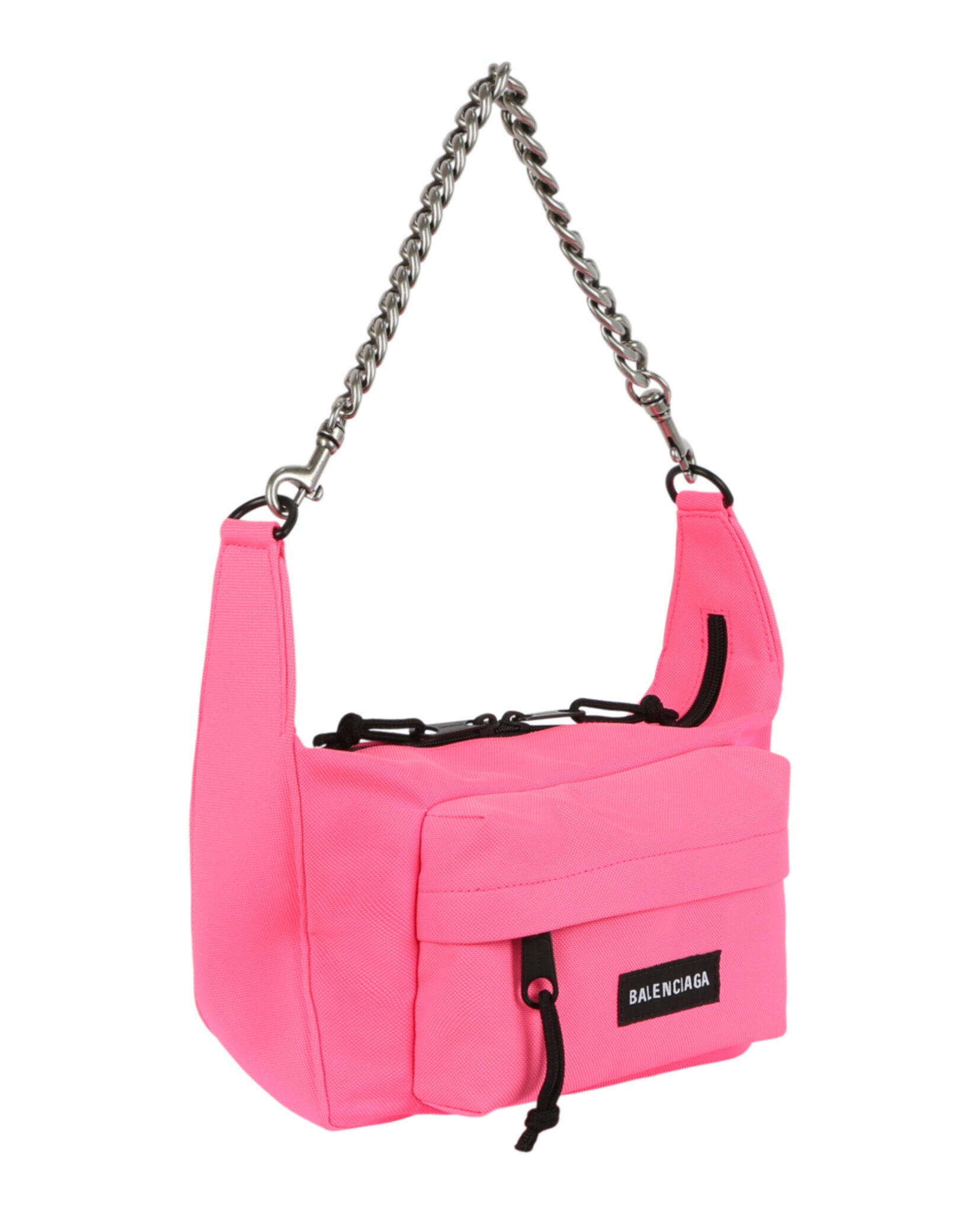 Balenciaga Balenciaga Womens Chain-Link Raver Bag