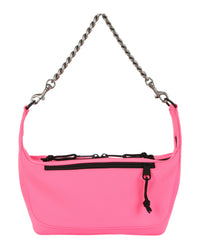 Balenciaga Balenciaga Womens Chain-Link Raver Bag