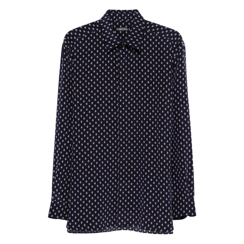 Tom Ford Tom Ford Blue Shirts Men