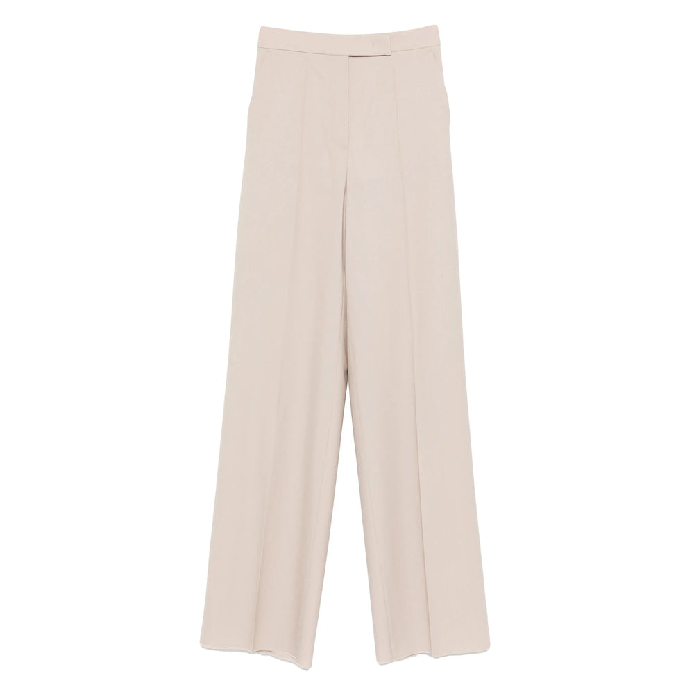Max Mara Max Mara Neutrals Trousers - Straight Trousers Women