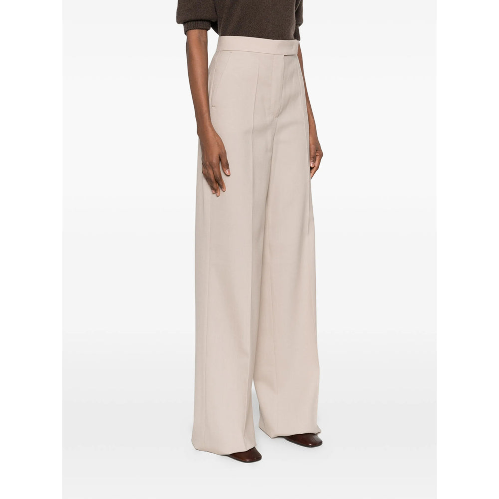 Max Mara Max Mara Neutrals Trousers - Straight Trousers Women