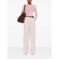 Max Mara Pink Trousers - Straight Trousers Women