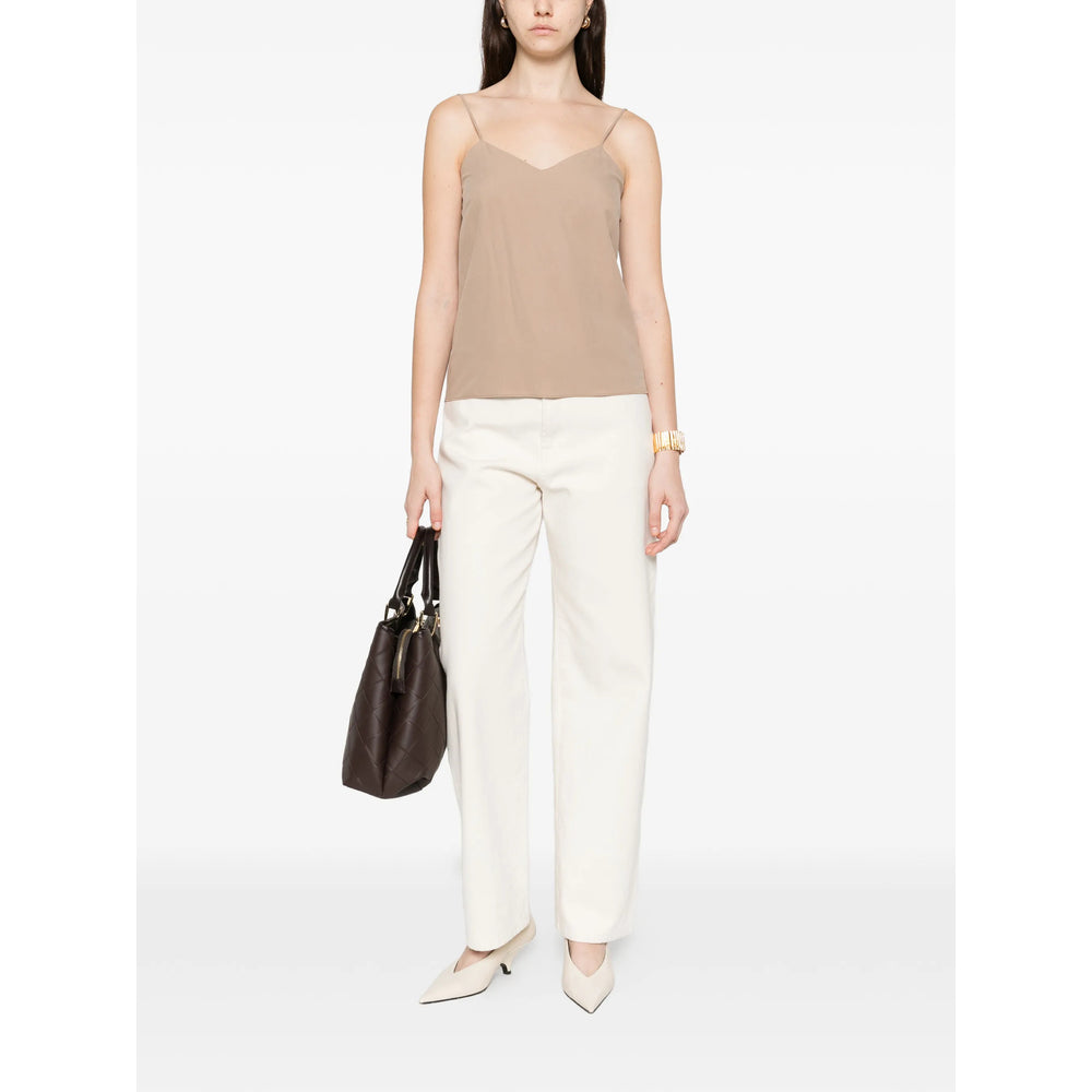 Max Mara Neutrals Tops - Vests & Tank Tops Women
