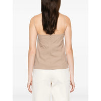 Max Mara Neutrals Tops - Vests & Tank Tops Women