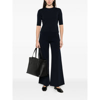 Max Mara Max Mara Blue Trousers - High-Waisted Trousers Women