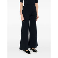 Max Mara Max Mara Blue Trousers - High-Waisted Trousers Women