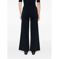 Max Mara Max Mara Blue Trousers - High-Waisted Trousers Women